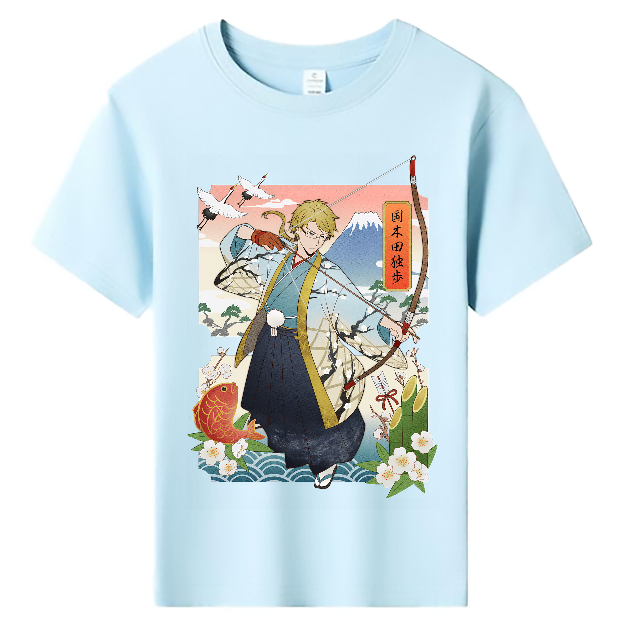 （画像用） 文豪ストレイドッグス Bungo Stray Dogs 綿100％キッズTシャツ（フロントプリント）